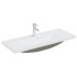 Set de muebles de baño 2 pzas cerámica y madera de