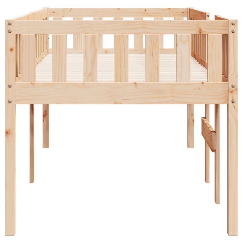 Cama para niños sin colchón madera maciza de pino 80x200