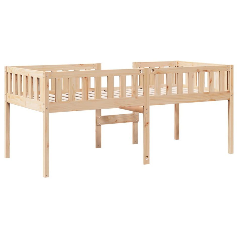 Cama para niños sin colchón madera maciza de pino 80x200