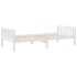 Cama para niños sin colchón madera maciza pino blanca 80x200