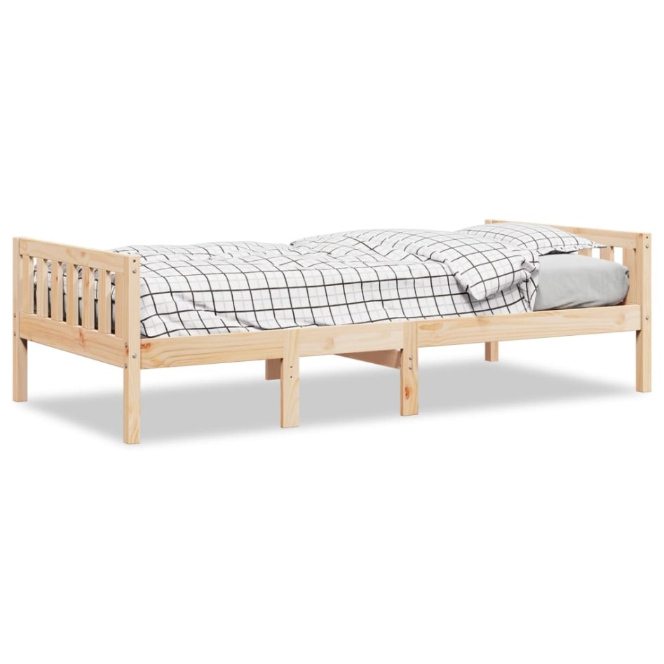 Cama para niños sin colchón madera maciza de pino 90x200