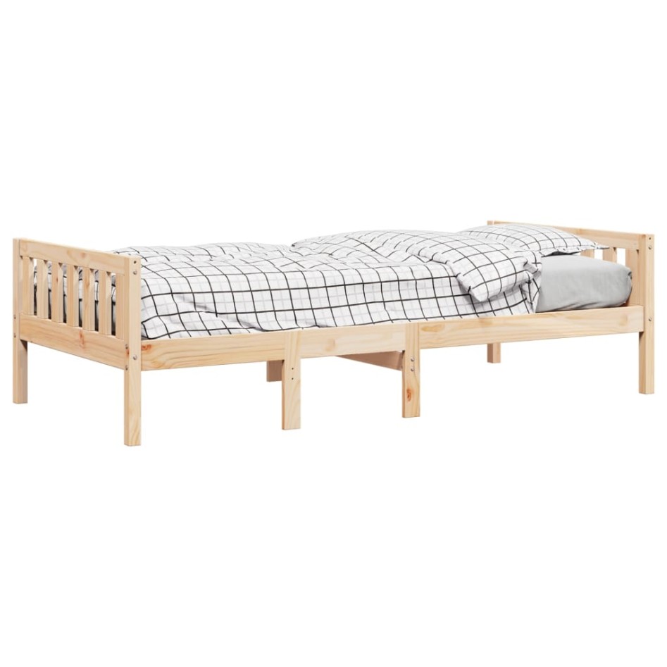 Cama para niños sin colchón madera maciza de pino 90x200