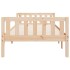 Cama para niños sin colchón madera maciza de pino 90x200