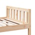 Cama para niños sin colchón madera maciza de pino 90x200