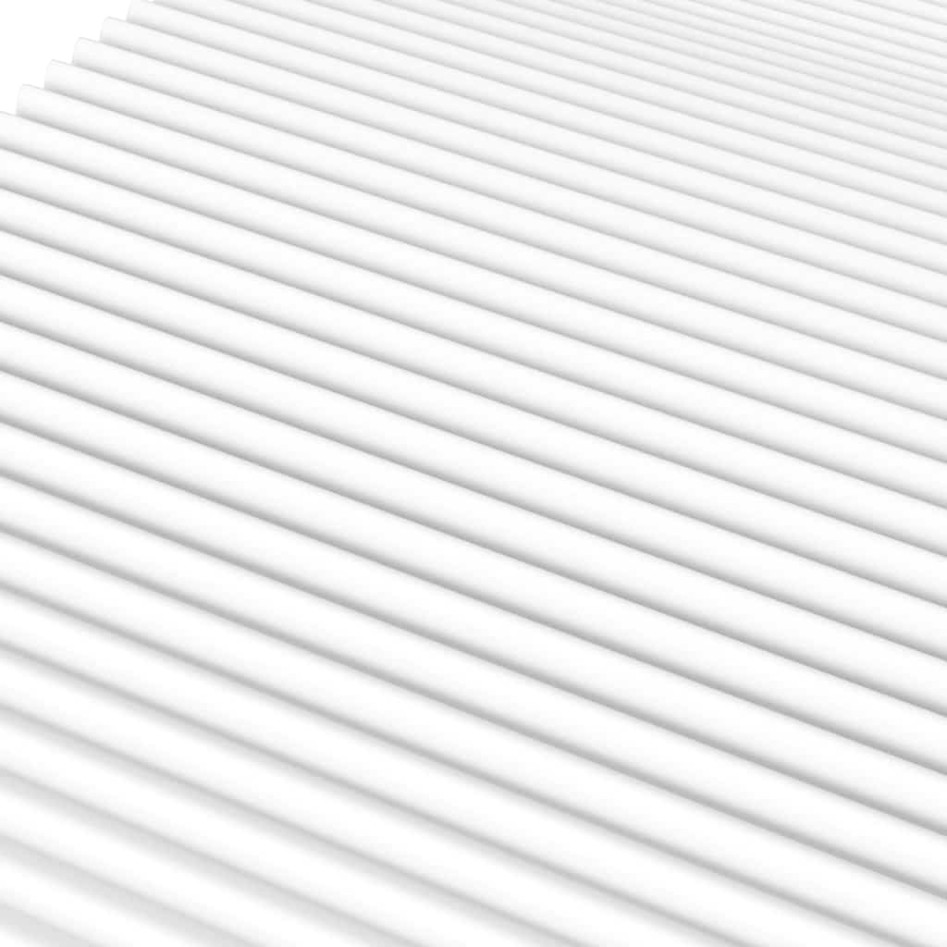 Colchón de espuma para niños dureza H2 H3 blanco 80x160