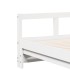 Sofá cama sin colchón madera maciza de pino blanco 90x200