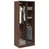 Armario madera de ingeniería color roble marrón 80x50x200
