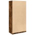 Armario madera contrachapada color roble ahumado 100x50x200