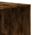 Armario madera contrachapada color roble ahumado 100x50x200