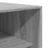Armario de madera de ingeniería gris Sonoma 50x50x200