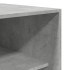 Armario de madera de ingeniería gris hormigón 80x50x200