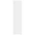 Armario de madera contrachapada blanco 50x50x200