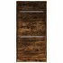 Armario madera contrachapada color roble ahumado 100x50x200