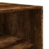 Armario madera contrachapada color roble ahumado 100x50x200