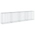Cesta de gaviones con cubierta hierro galvanizado 400x50x100