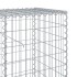 Cesta de gaviones con cubierta hierro galvanizado 400x50x100