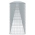 Cesta de gaviones con cubierta hierro galvanizado