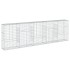 Cesta de gaviones con cubierta hierro galvanizado 500x50x150