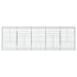 Cesta de gaviones con cubierta hierro galvanizado 500x50x150