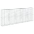 Cesta de gaviones con cubierta hierro galvanizado 500x50x200