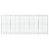Cesta de gaviones con cubierta hierro galvanizado 500x50x200