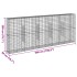 Cesta de gaviones con cubierta hierro galvanizado 500x50x200