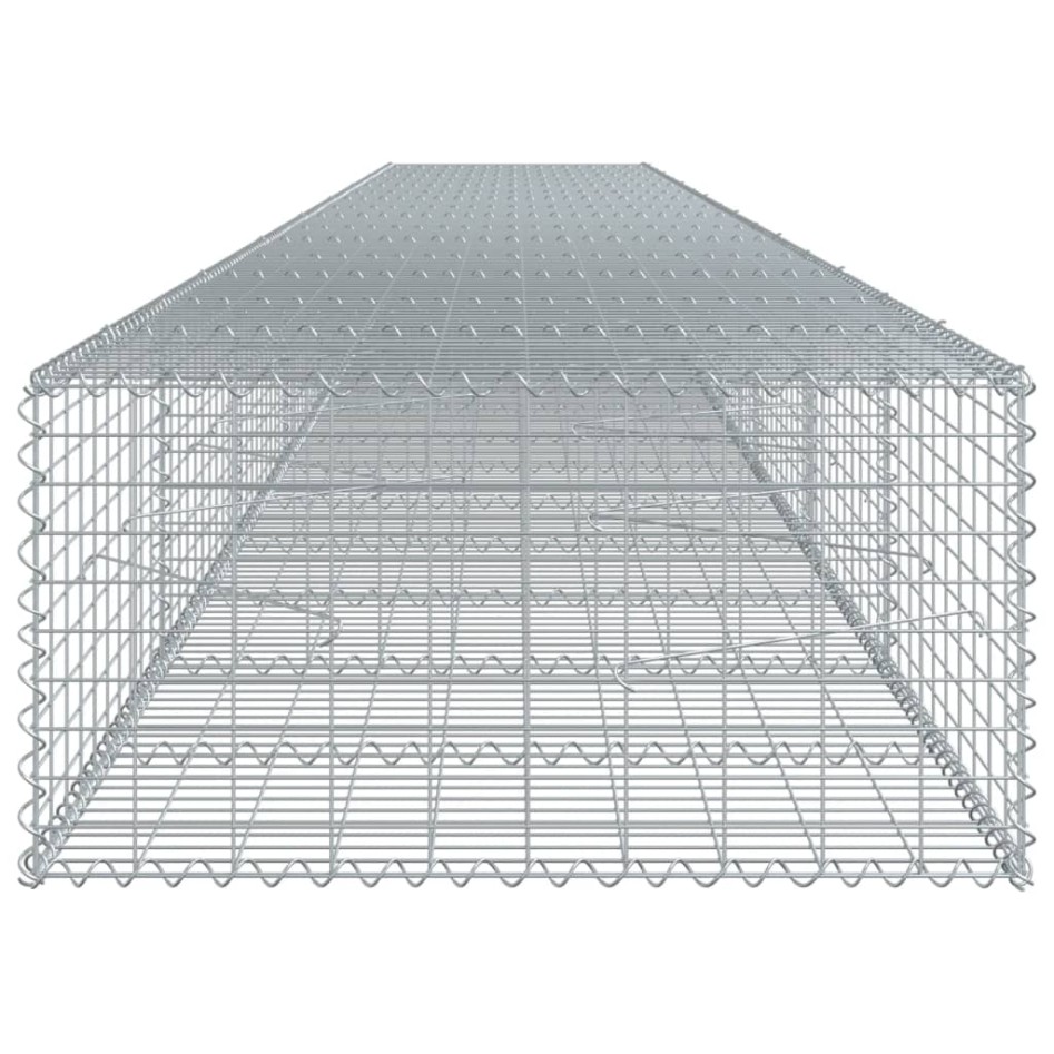 Cesta de gaviones con cubierta hierro galvanizado 800x100x50