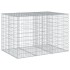 Cesta de gaviones con cubierta hierro galvanizado