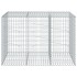 Cesta de gaviones con cubierta hierro galvanizado