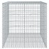 Cesta de gaviones con cubierta hierro galvanizado