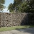 Cesta de gaviones con cubierta hierro galvanizado