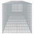 Cesta de gaviones con cubierta hierro galvanizado