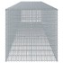 Cesta de gaviones con cubierta hierro galvanizado
