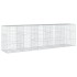 Cesta de gaviones con cubierta hierro galvanizado