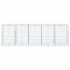Cesta de gaviones con cubierta hierro galvanizado