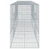 Cesta de gaviones con cubierta hierro galvanizado