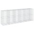 Cesta de gaviones con cubierta hierro galvanizado