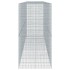 Cesta de gaviones con cubierta hierro galvanizado