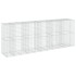 Cesta de gaviones con cubierta hierro galvanizado