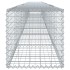 Cesta de gaviones con cubierta hierro galvanizado 800x50x50