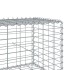 Cesta de gaviones con cubierta hierro galvanizado