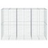 Cesta de gaviones con cubierta hierro galvanizado