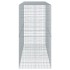 Cesta de gaviones con cubierta hierro galvanizado