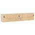 Mueble de TV de pared con LED roble Sonoma 180x31x38