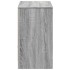 Mueble de TV con LED madera ingeniería gris Sonoma 91x34x61