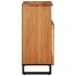 Aparador de madera maciza acacia 60x34x75