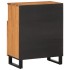 Aparador de madera maciza acacia 60x34x75