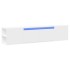 Mueble de TV de pared con luz LED blanco 180x31x39,5