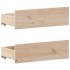 Cama con cabecero sin colchón madera maciza de pino 120x200