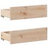 Cama con cabecero sin colchón madera maciza de pino 140x190